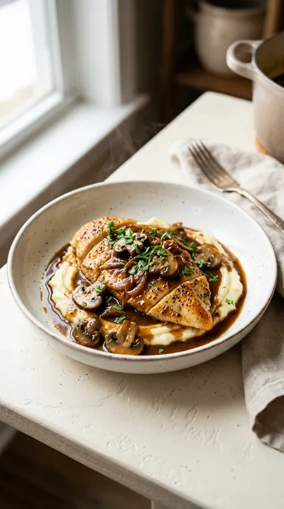 Super Easy Chicken Marsala Recipe