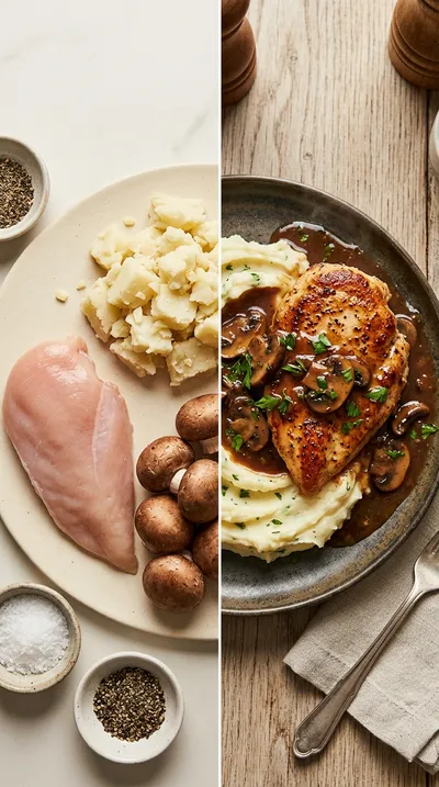 Super Easy Chicken Marsala Recipe - ready to serve