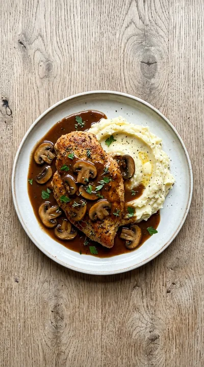 Super Easy Chicken Marsala Recipe - ingredients preparation