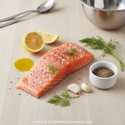 Air Fryer Salmon - Quick Healthy Recipe - cooking process