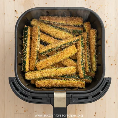 Air Fryer Zucchini Recipe - ingredients preparation