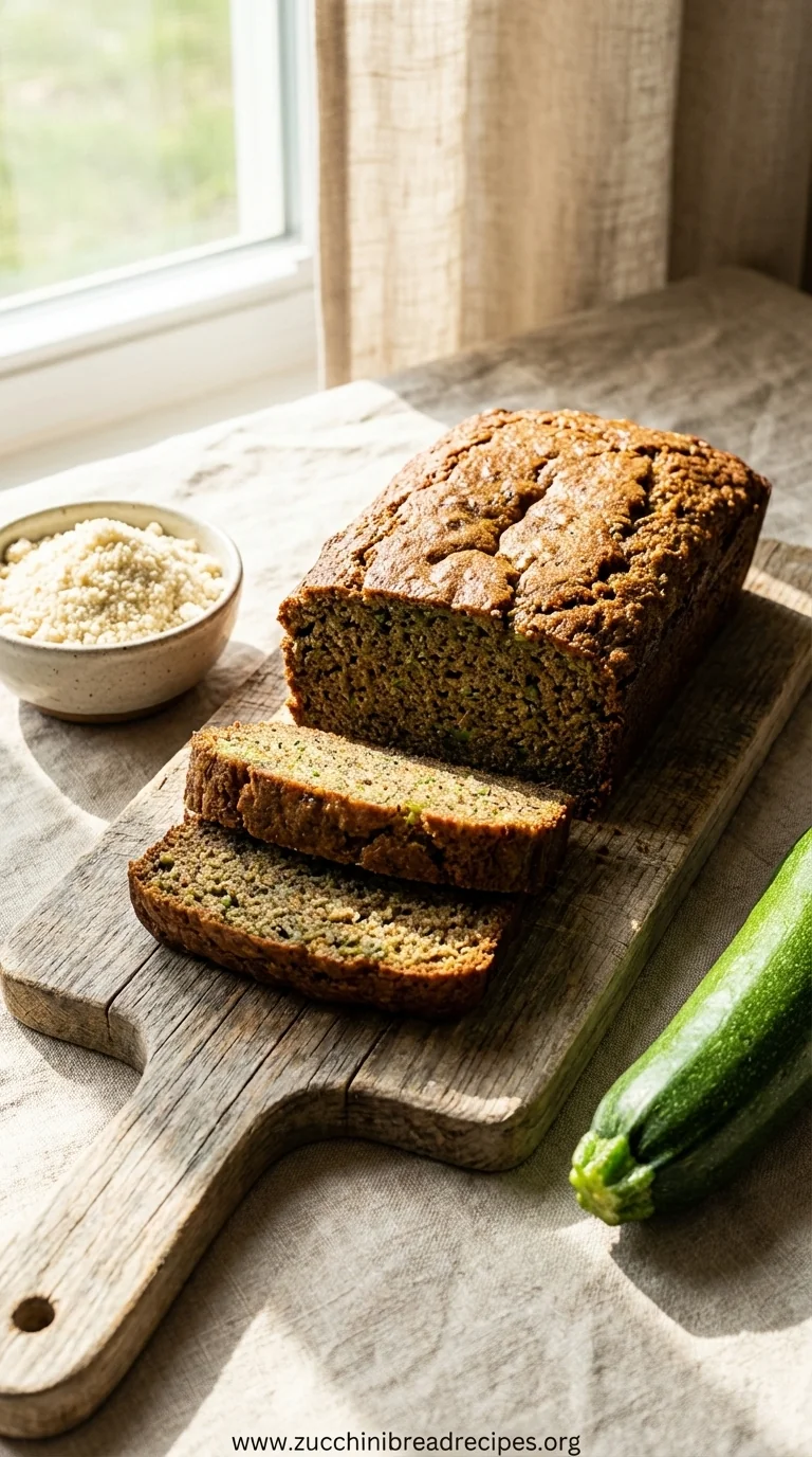 Almond Flour Zucchini Bread: Healthy Low Carb Recipe