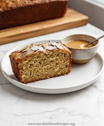 Almond Flour Zucchini Bread - ready to serve
