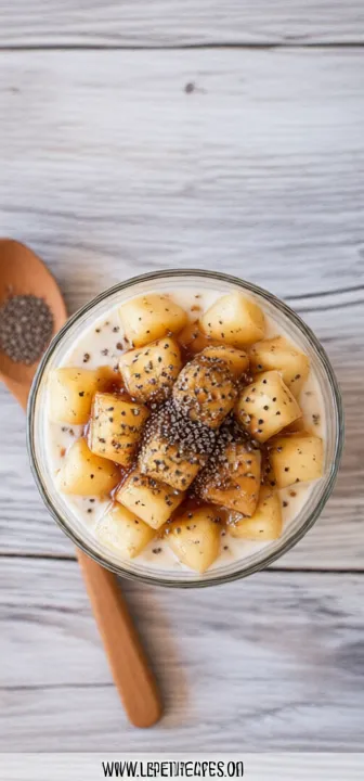 Apple Cinnamon Overnight Oats – Quick Healthy Breakfast - ingredients preparation