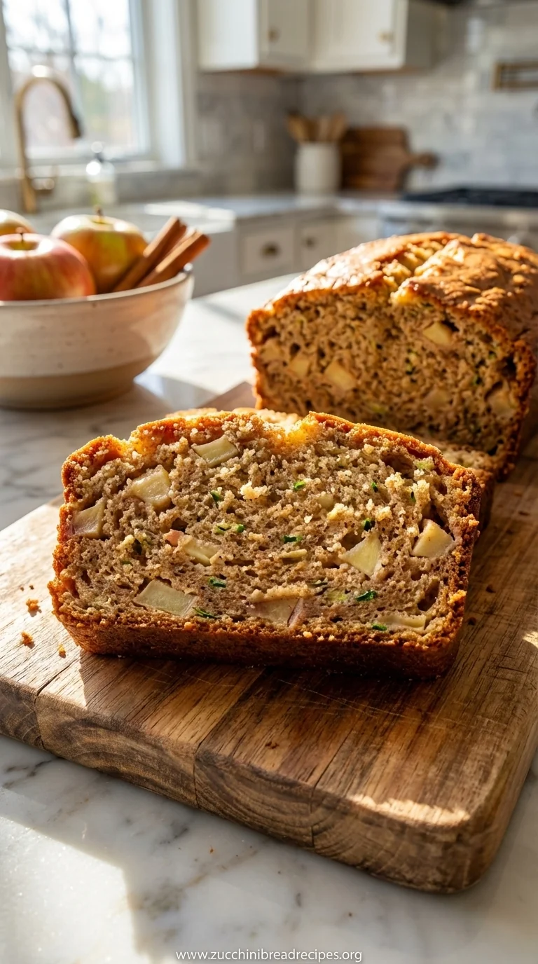 Apple Cinnamon Zucchini Bread: World's Best Recipe
