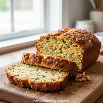 Apple Walnut Zucchini Bread Recipe