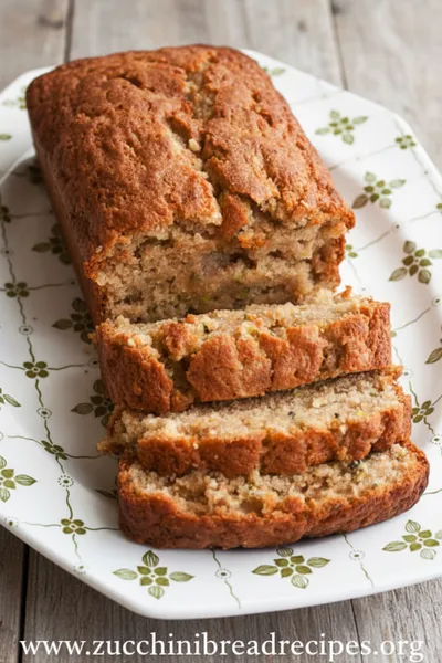 Apple Zucchini Bread Recipe - ready to serve