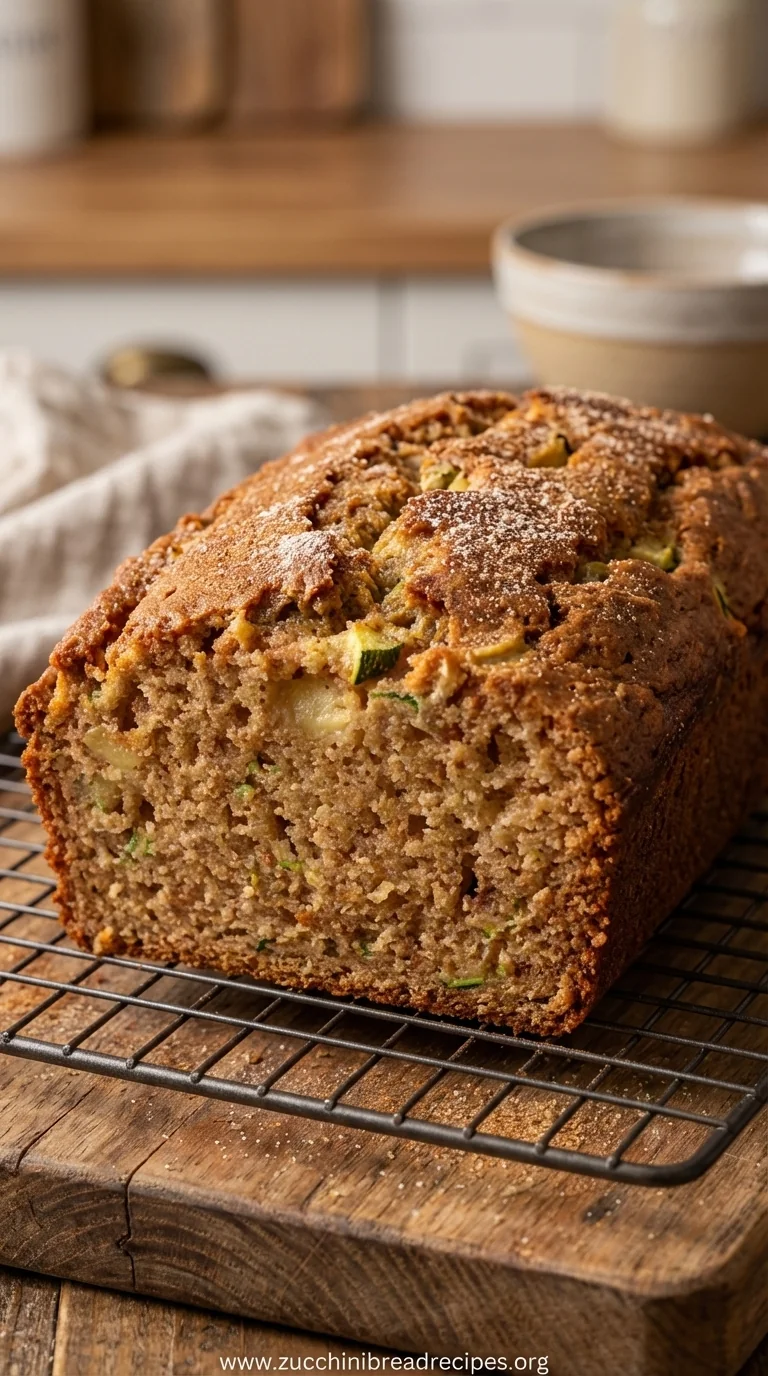 Apple Cinnamon Zucchini Bread: World's Best Recipe - ready to serve
