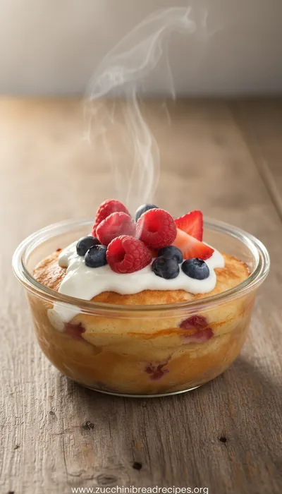 Baked Protein Pancake Bowls Recipe - ready to serve