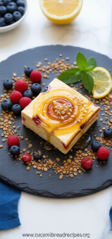 Baked Yogurt: Simple Healthy Dessert - ready to serve