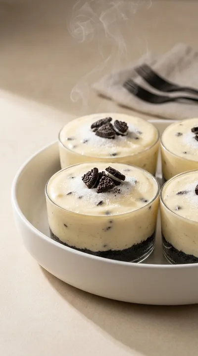 Oreo No-Bake Cheesecake Cups Recipe