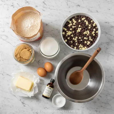 Cake Batter Chocolate Chip Cookies - cooking process