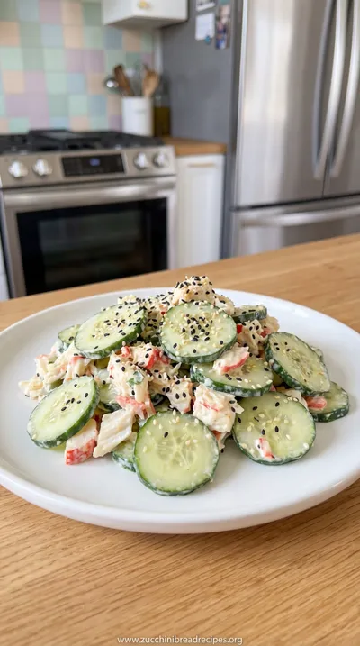 California Roll Cucumber Salad