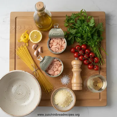 Canned Salmon Pasta – Quick & Healthy Recipe - cooking process