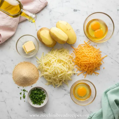 Cheesy Potato Croquettes - cooking process