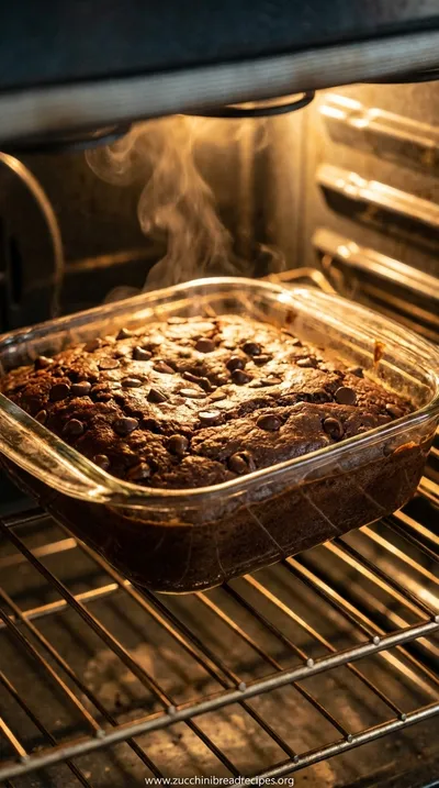 Chocolate Chocolate Chip Zucchini Bread Recipe - cooking process