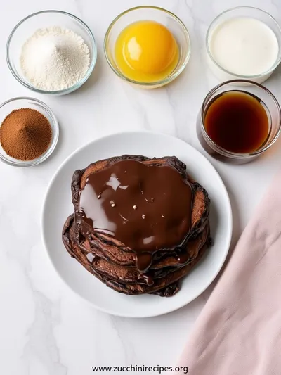 Chocolate Pancakes – Simple & Amazing - cooking process