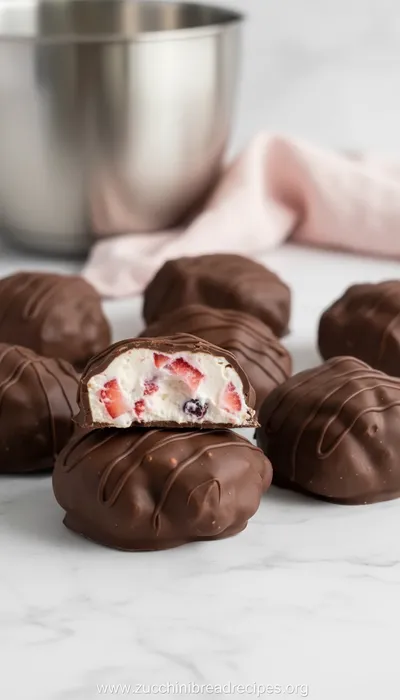 Chocolate Strawberry Greek Yogurt Clusters
