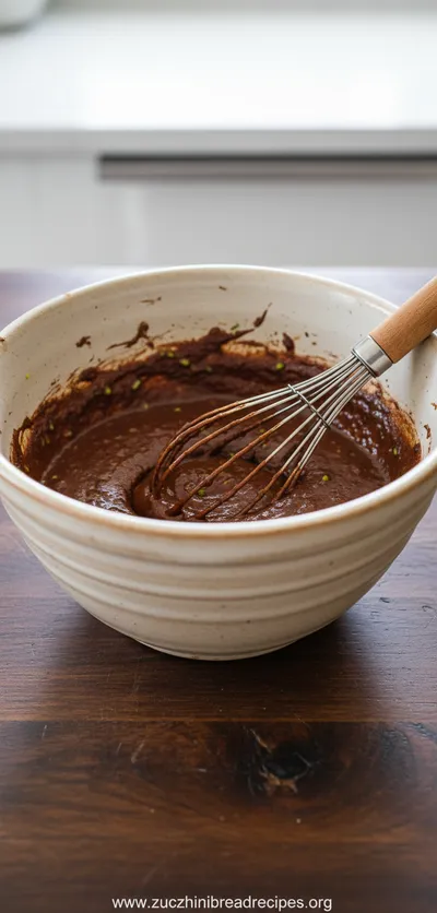 Chocolate Zucchini Bread (GF, DF, Paleo) - ingredients preparation