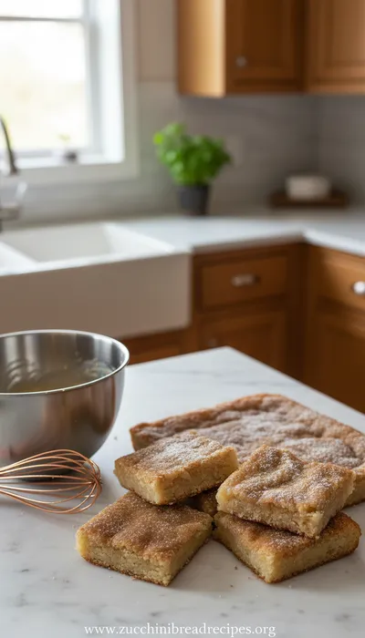Easy Cinnamon Sugar Blondies