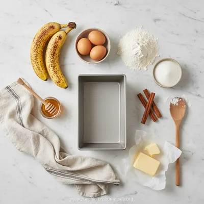 Cinnamon Swirled Banana Bread - cooking process