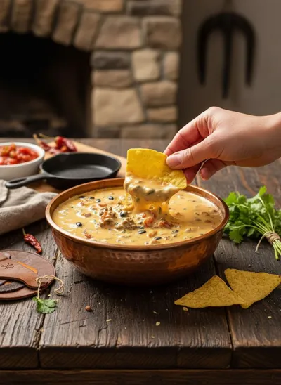 Cowboy Queso – Classic Cheesy Dip