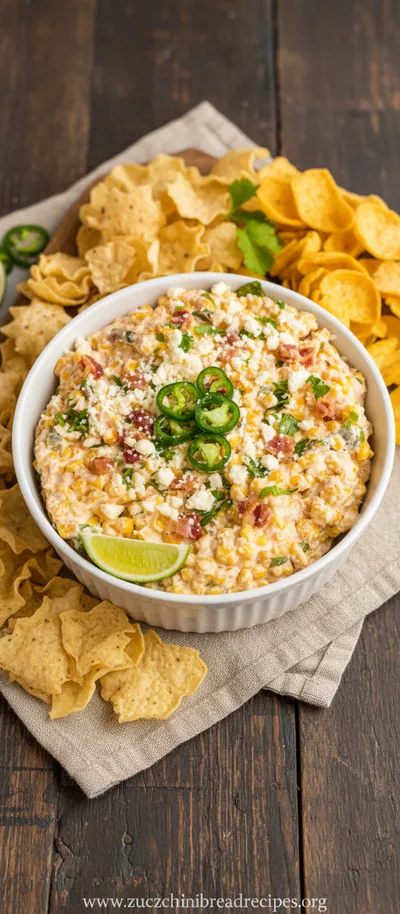 Crack Corn Dip Recipe - Quick and Easy Appetizer - ready to serve