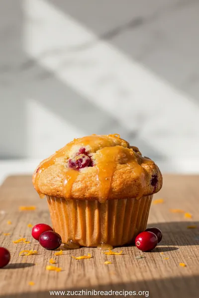 Cranberry Orange Muffins - Bakery Style Recipe