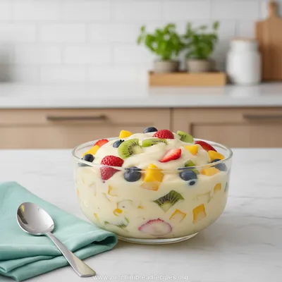 Creamy Vanilla Pudding Fruit Salad