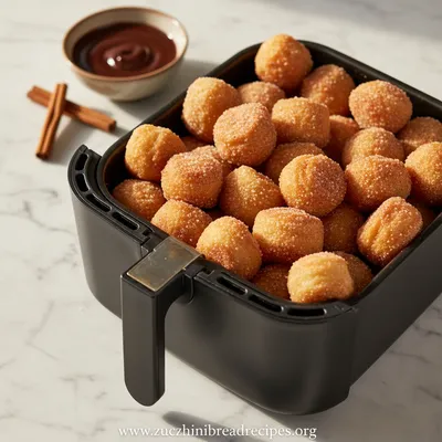 Crispy Air Fryer Churro Bites