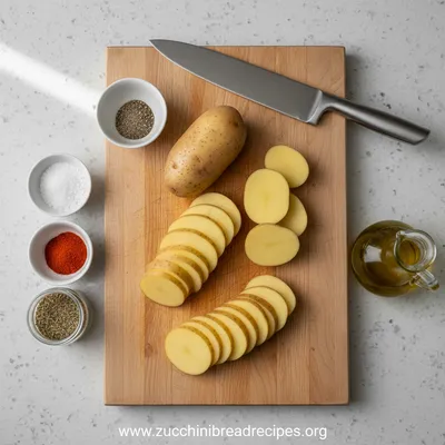 Crispy Potato Chips – Quick Classic Snack - cooking process
