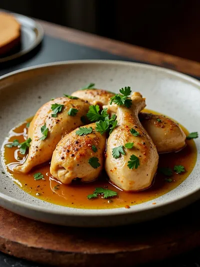 Crock Pot Angel Chicken - ready to serve