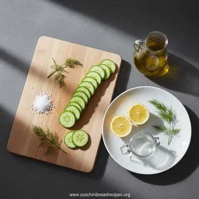 Cucumber Snack – Quick Healthy Bite - cooking process