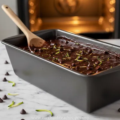 Double Chocolate Zucchini Bread Recipe - ingredients preparation