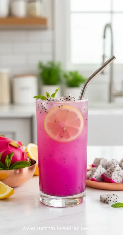 Dragonfruit Lemonade Recipe