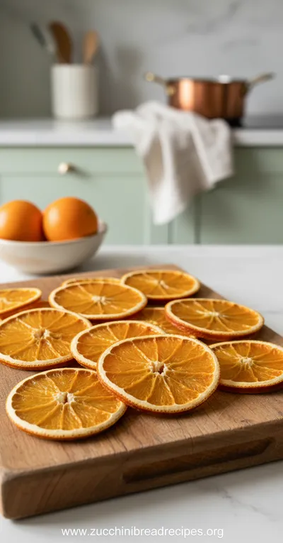Dried Orange Slices – Oven‑Dried Citrus Snack