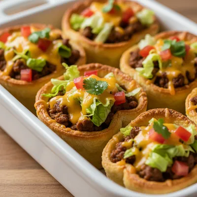 Easy Taco Cups