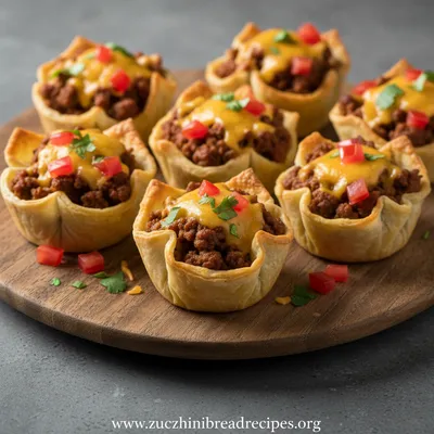 Easy Taco Cups: Perfect Super Bowl Appetizer
