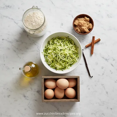 Easy Zucchini Bread Low Sugar Recipe - cooking process