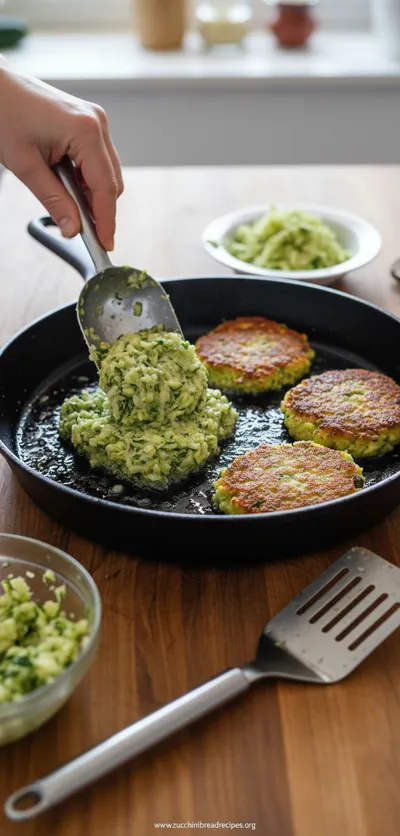 Easy Zucchini Patties Recipe - ingredients preparation