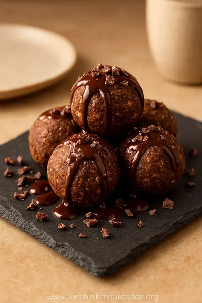 Energy Balls: Healthy Easy Snack Recipe - ready to serve
