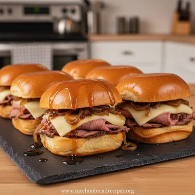 Easy French Dip Sliders Recipe