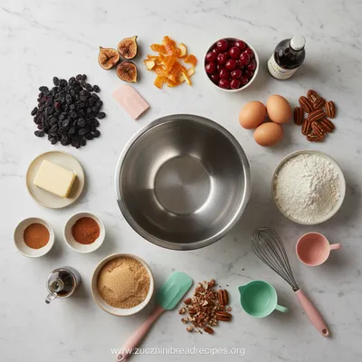 Easy Traditional Fruitcake Recipe That Stays Moist - cooking process