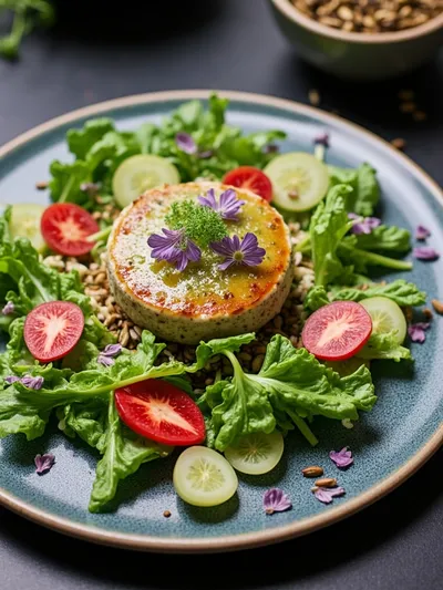 Garden Salad – Fresh Summer Recipe - ready to serve