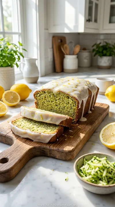 Gluten Free Lemon Zucchini Bread Recipe