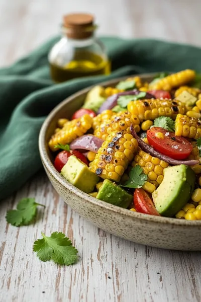 Grilled Corn Salad