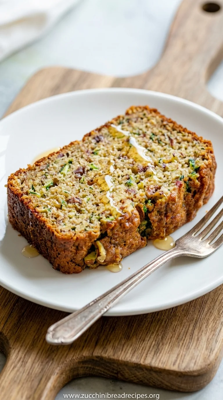 Healthy Zucchini Bread: Clean, Moist & Naturally Sweetened - ready to serve