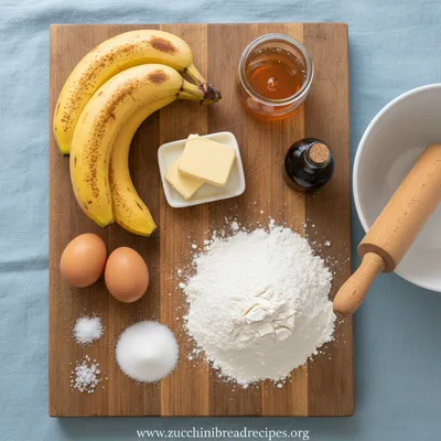Honey Vanilla Banana Bread – Classic Fluffy Recipe - cooking process