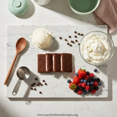Ice Cream Sandwich Cake - cooking process
