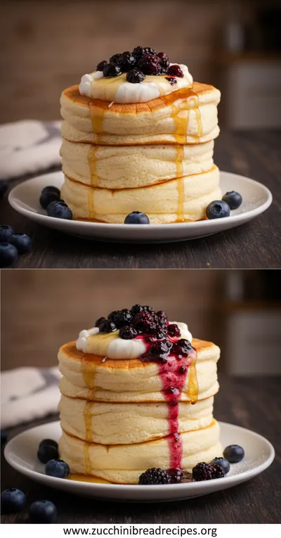 Japanese Soufflé Pancakes Recipe